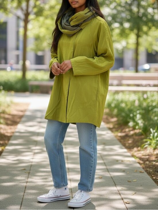 Mycra Pac Jackets & Blazers - Mycra Pac Donatella Fashion Travel Revesible Raincoat